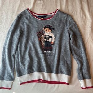 Polo Ralph Lauren Girls Sled Bear